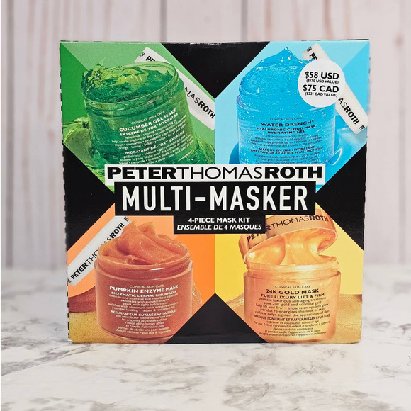 Peter Thomas Roth Other - Peter Thomas Roth Clinical Skin Care Multi Masker 4 Piece Face Mask Kit Set NIB
